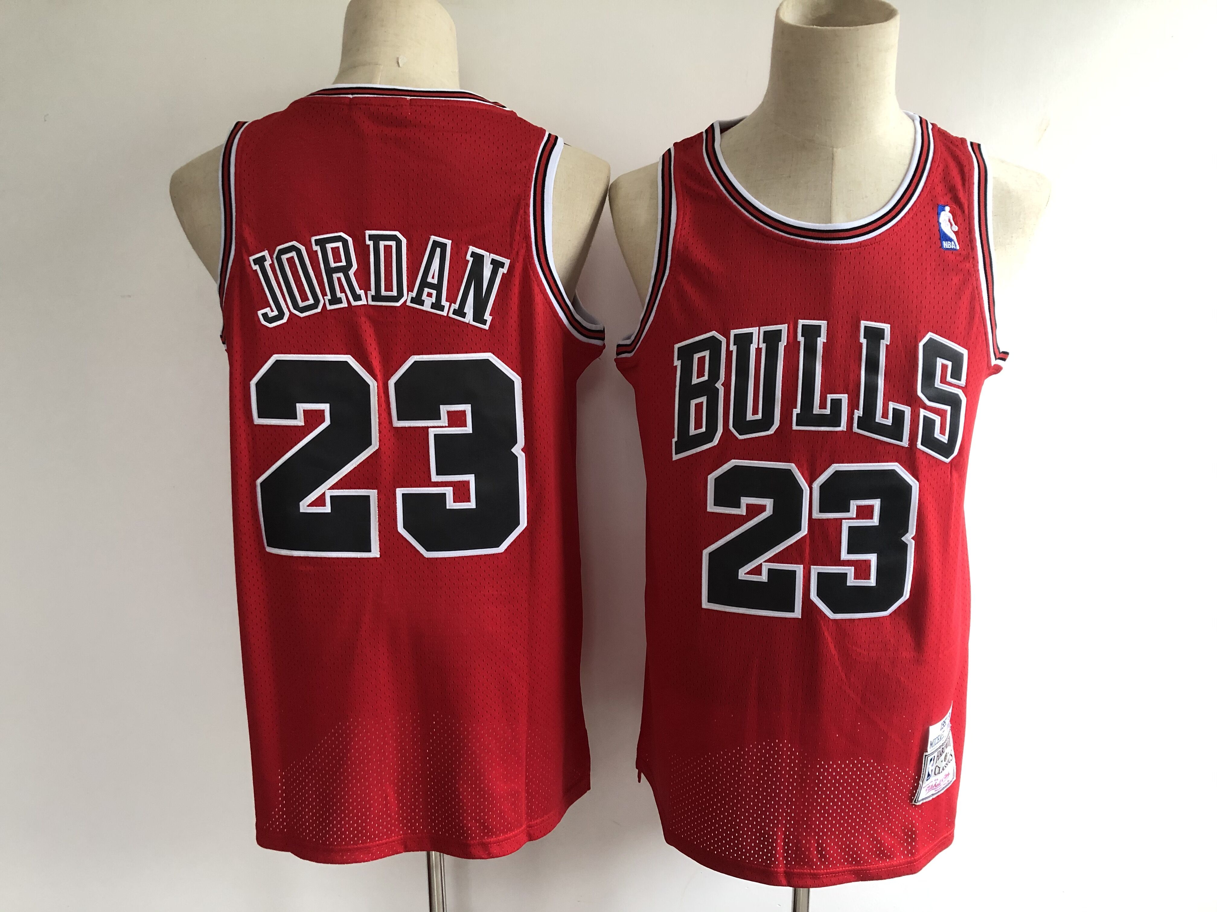 2020 Men Chicago Bulls 23 Jordan red Stitched NBA Jersey